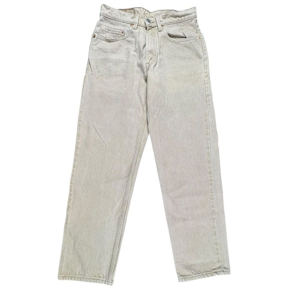 Vintage Levi's 550 Jeans Men's 31x30 Relaxed Straight Beige Vintage 90s Y2K‎